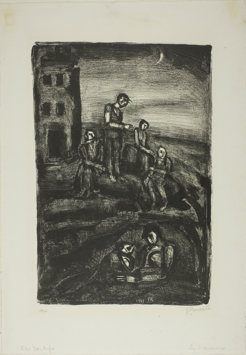 District of Long Hardships (The Poor Family), from La Petite Banlieue