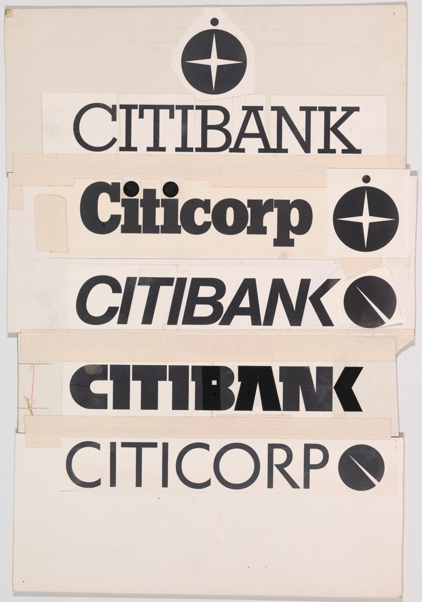 Designs for Citibank/Citicorp Logos