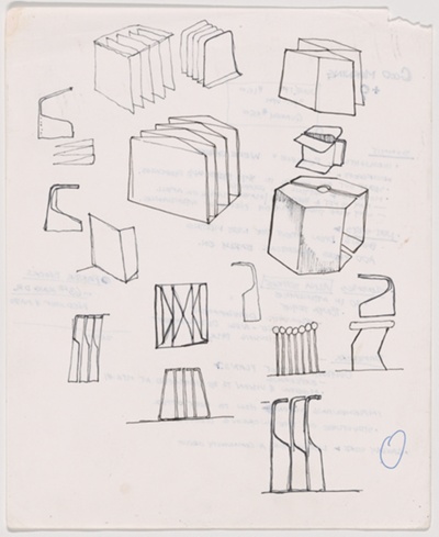 Sinmi Stool, Design Sketch