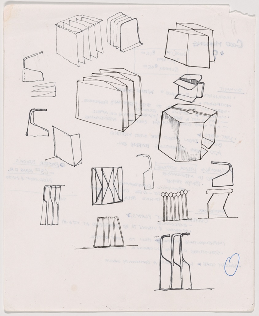 Sinmi Stool, Design Sketch