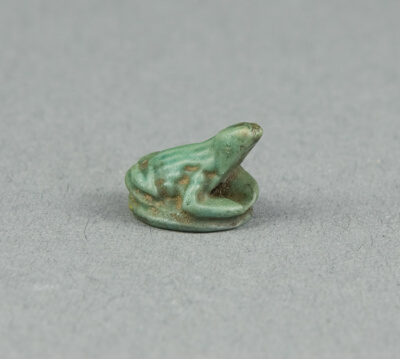 Scaraboid of a Frog; Ankh Sign on Underside