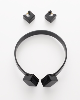 Earrings and Necklace