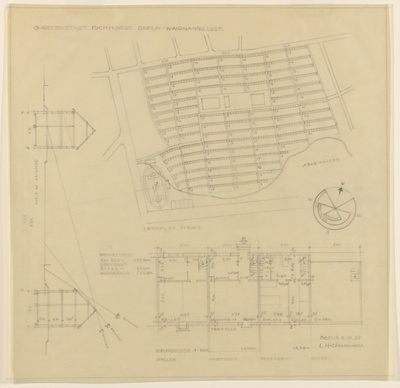 Garden City Squirrels, Waidmannslust, Berlin, Plans