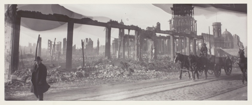 Ruins; Location Unknown, San Francisco Earthquake and Fire