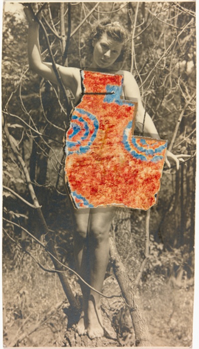Untitled (Orange Dress)