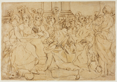 Study for the Marriage at Cana