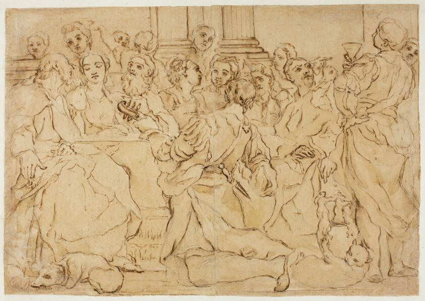 Study for the Marriage at Cana