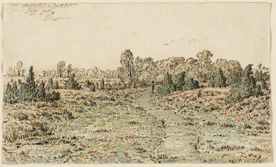 Footpath in the Barbizonnières