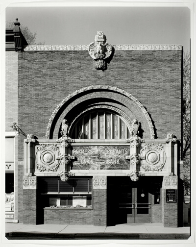 The Farmers and Merchants Union Bank, Columbus, Wisconsin, 1919