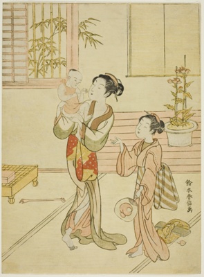 A Mother and her Children