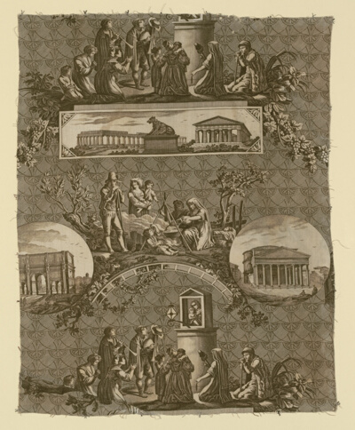 Le Romain (The Roman) (Furnishing Fabric)