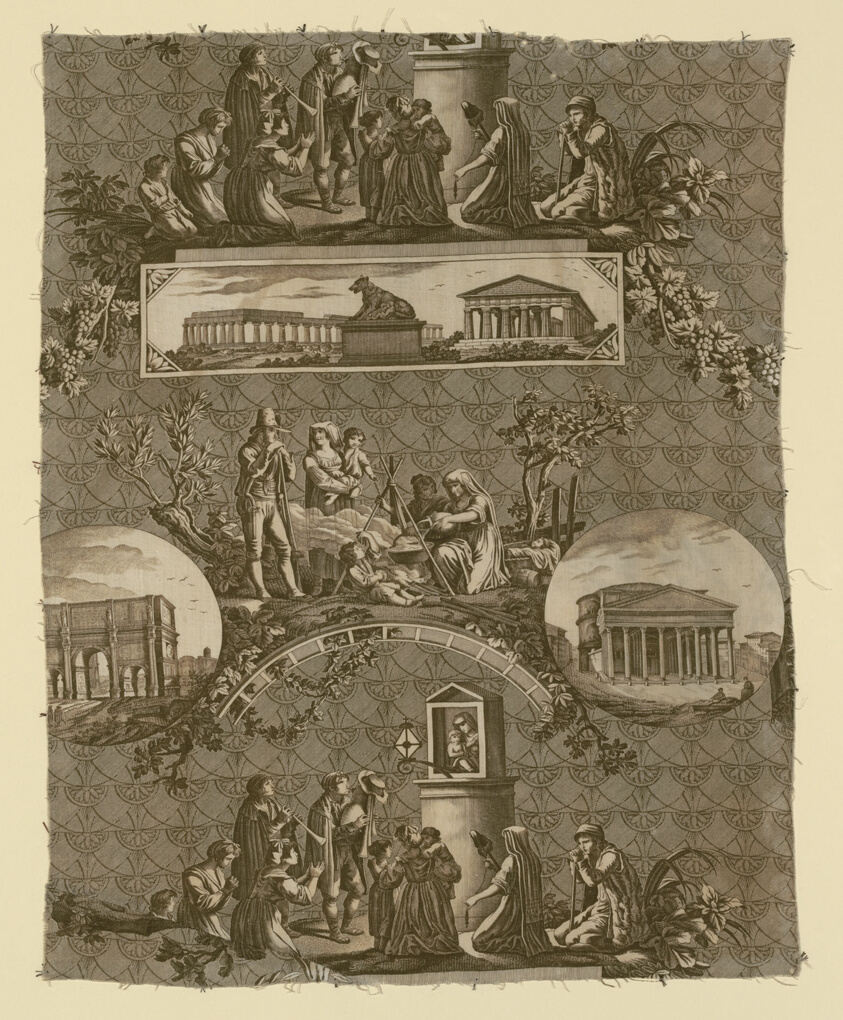 Le Romain (The Roman) (Furnishing Fabric)
