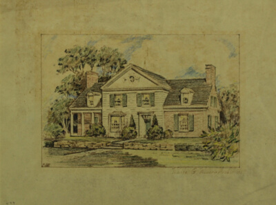 House, Perspective Rendering