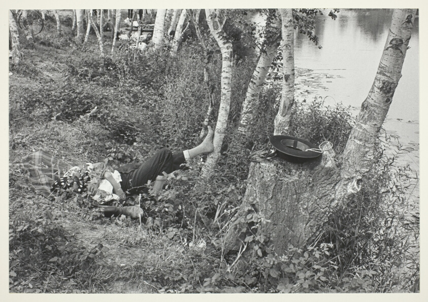 Siesta During the Rocio Procession in the Seville Region