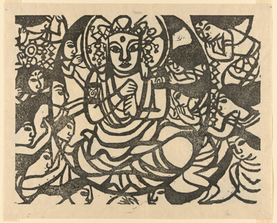 Vairocana (Dainichi Nyorai), from the series Kegon-fu