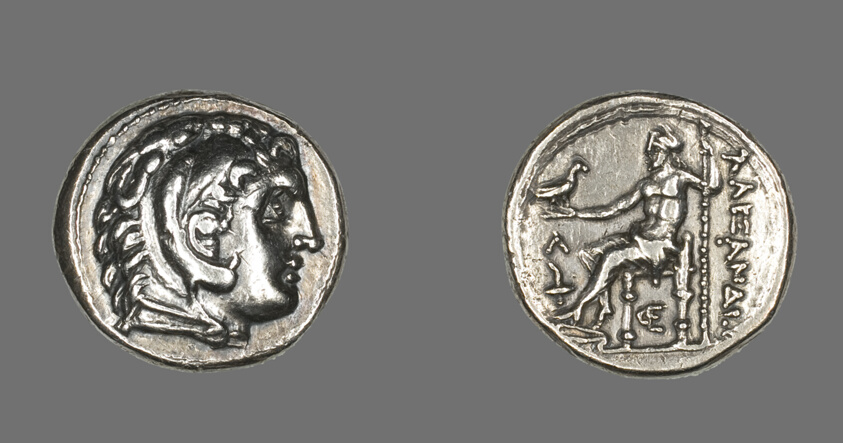 Tertradrachm (Coin) Portraying Alexander the Great as Herakles