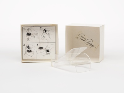 Acrylic Tea Bag Dispenser, Student Project, Institute of Design, Chicago, Illinois