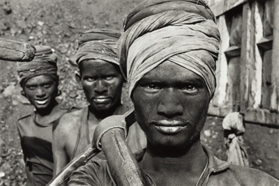Three Coal Miners, India, from the series "Workers"