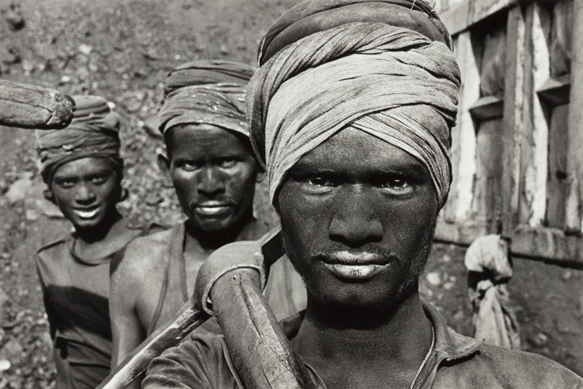 Three Coal Miners, India, from the series "Workers"