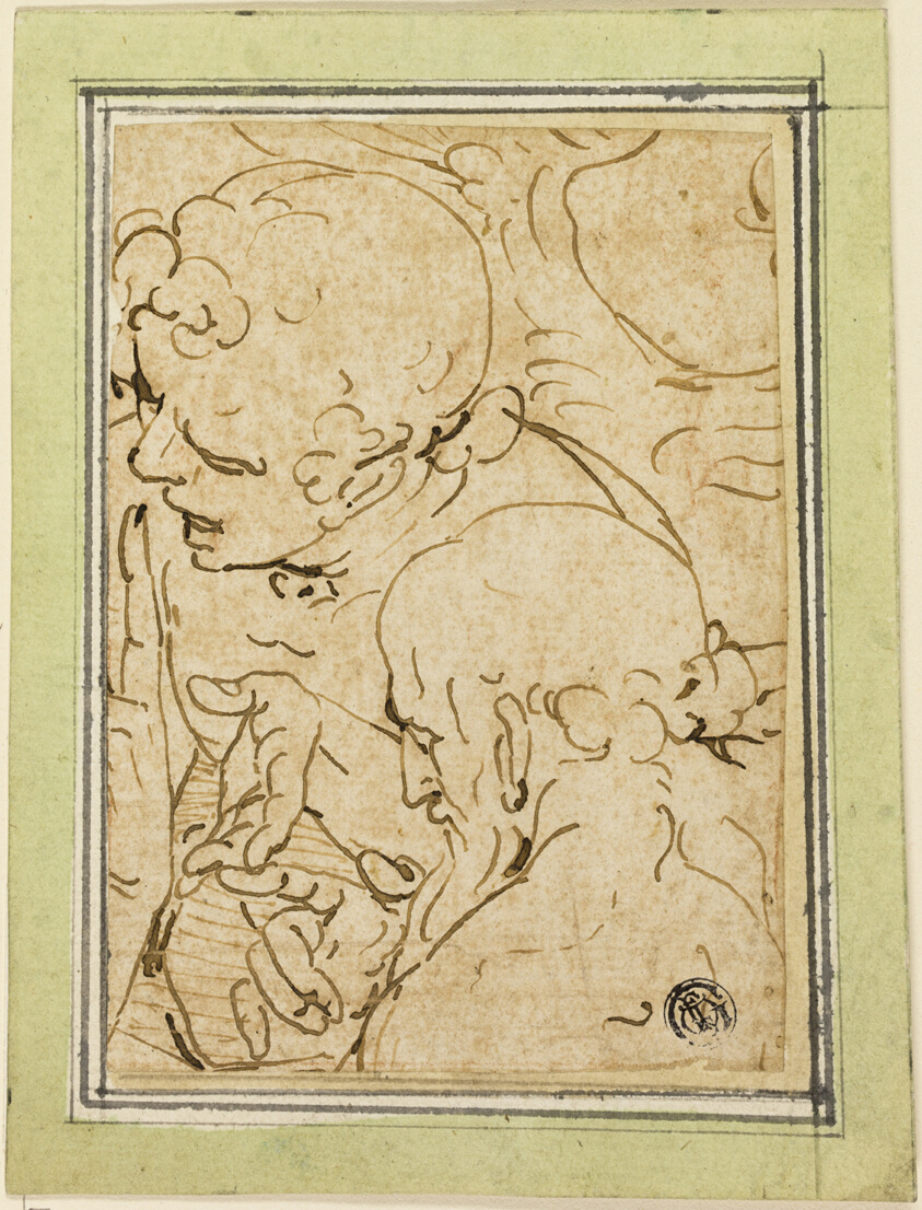 Two Evangelists Conversing