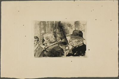 Three Men, Half-Length