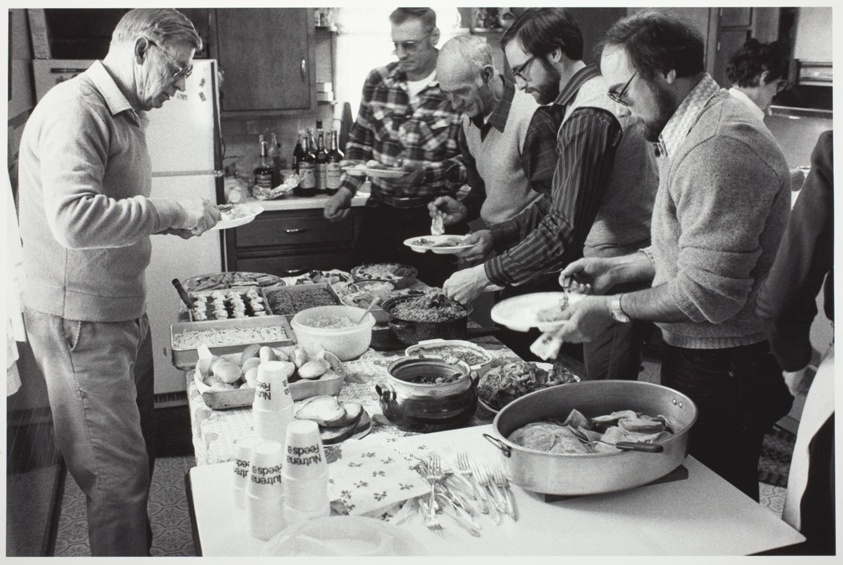 Christmas Day Dinner, Julia Sellner's Home, Sleepyeye, Minnesota
