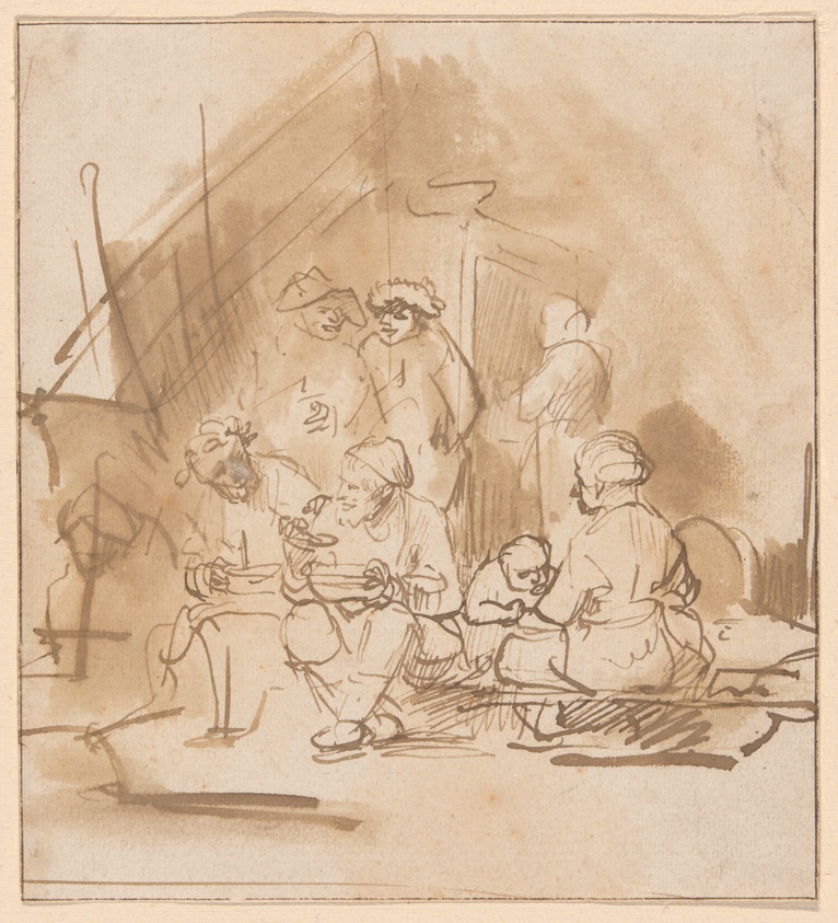 Satyr Among the Peasants