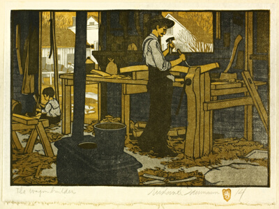 The Wagon Builder, from In the Hills o' Brown