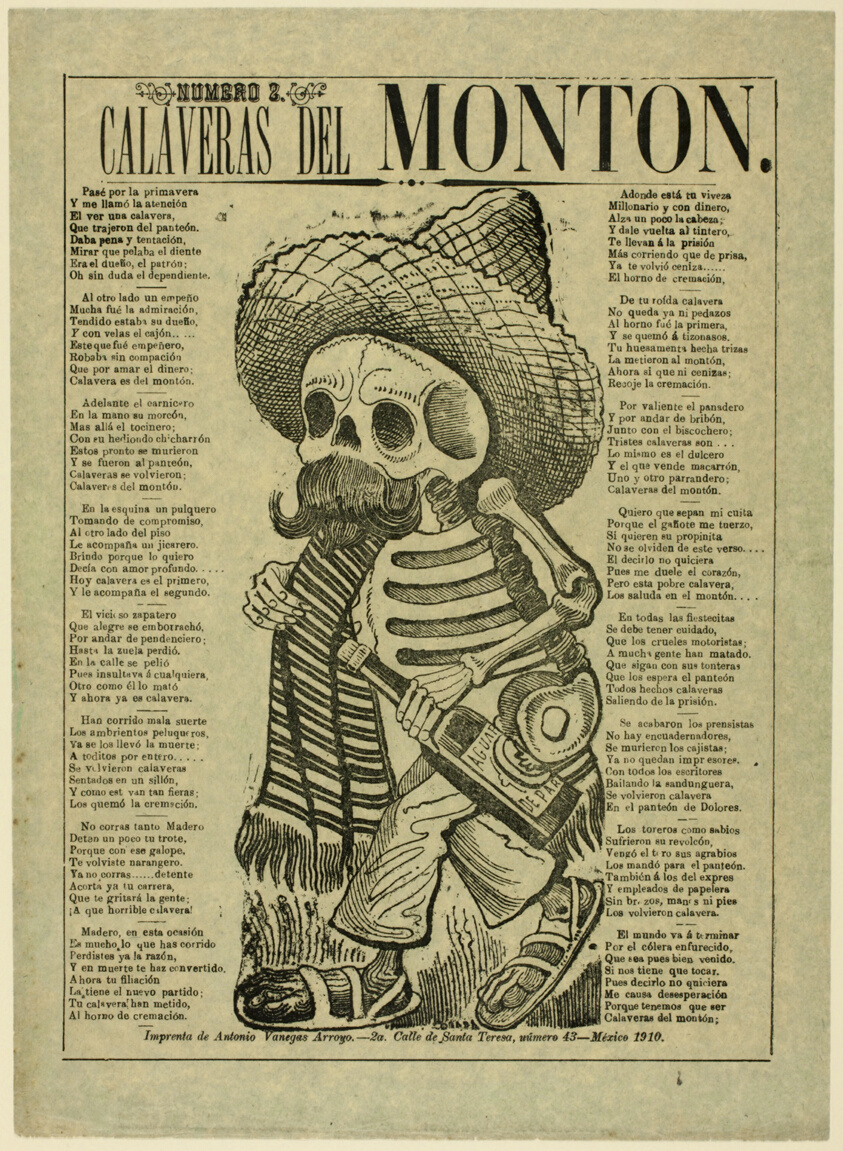 Calavera of the Masses, no. 2