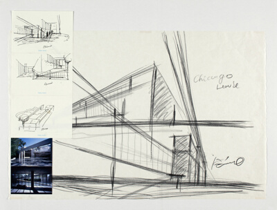 House in Chicago, Design Drawings