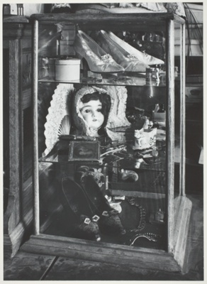 Doll's Head in Showcase, Virginia City, Montana