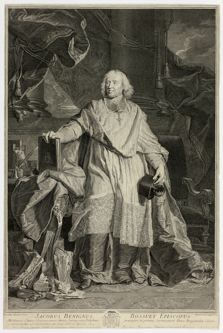 Portrait of Jacques Bénigne Bossuet, Bishop of Meaux