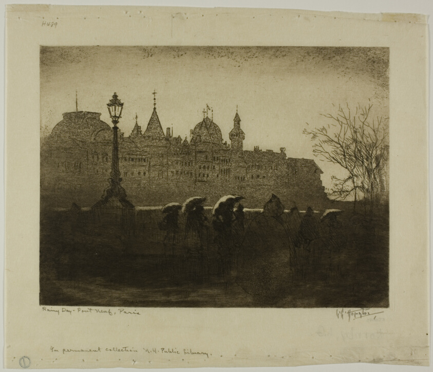 Palais de Justice from Pont Neuf