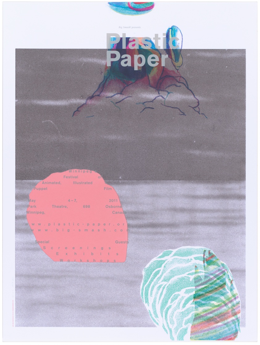 Plastic Paper: Winnipeg's Festival of Animated, Illustrated + Puppet Film poster