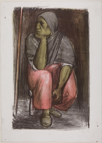 Seated Woman (Mexican Woman)