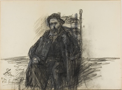 Scholar Sitting in a Chair