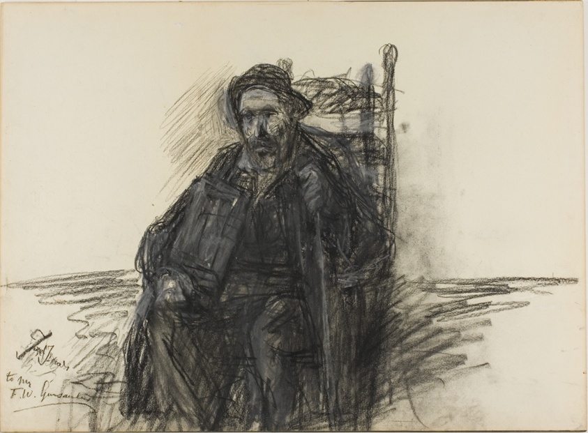 Scholar Sitting in a Chair