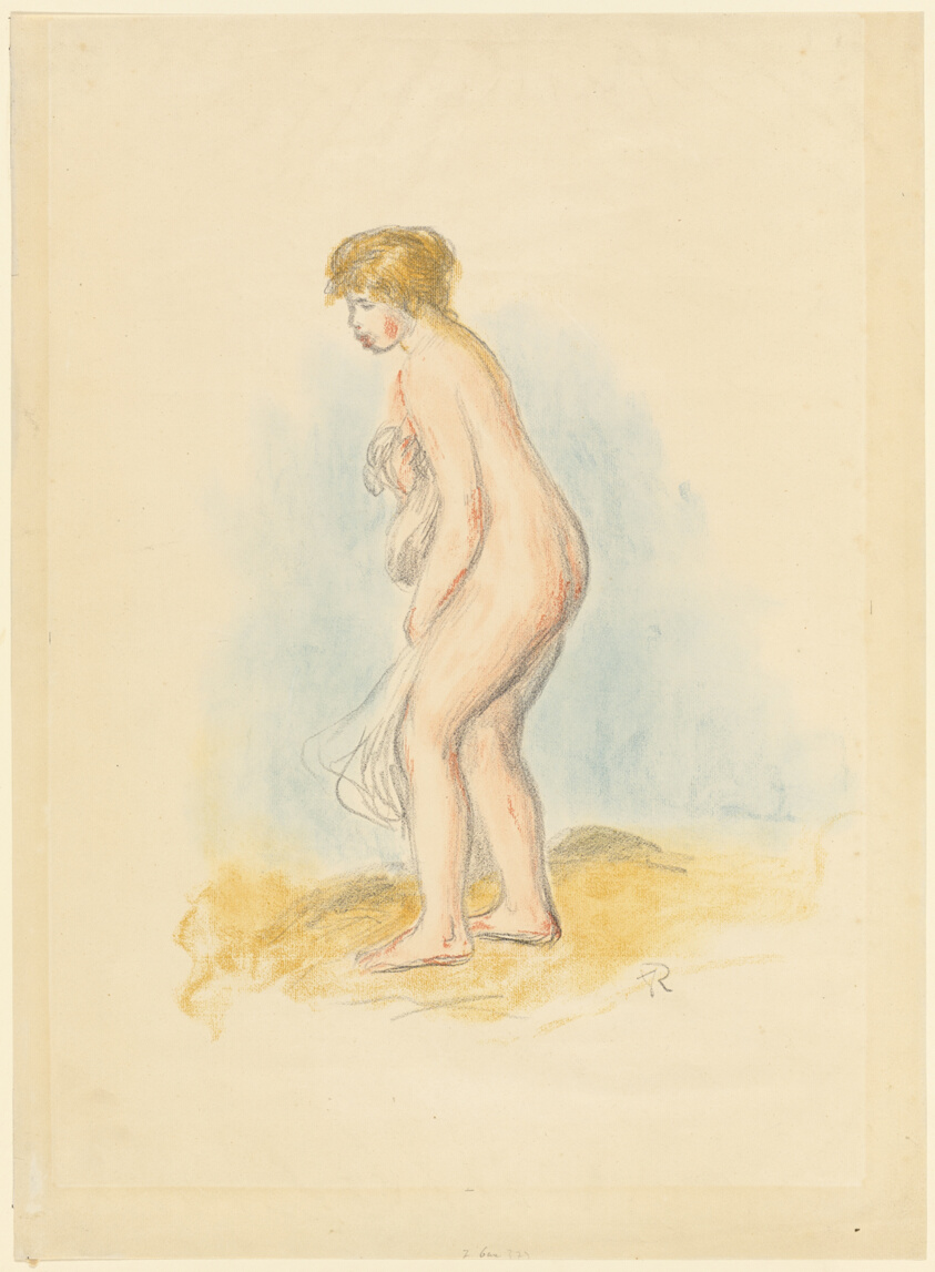 Standing Female Bather