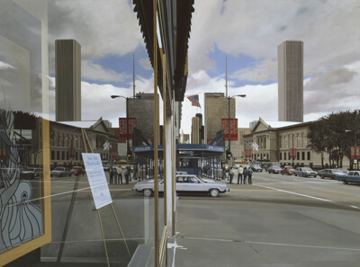 Michigan Avenue with View of the Art Institute