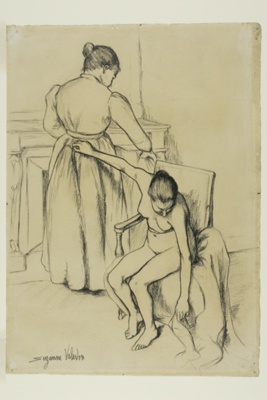 Woman at Her Toilette with a Servant