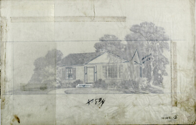 House #3, Small Homes Guide, Perspective Rendering