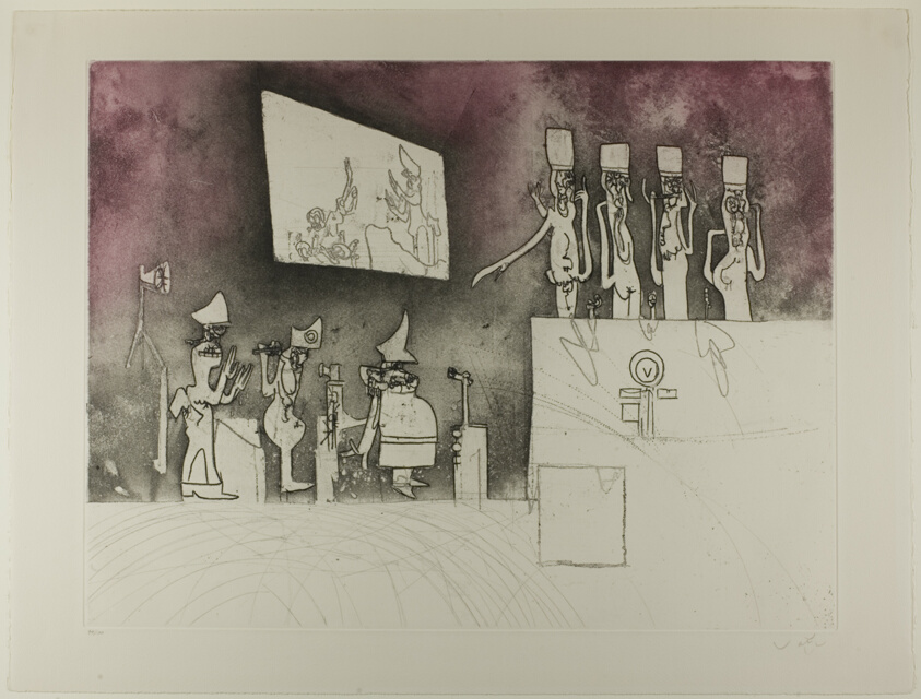 Nuremberg Judgement, plate 4 from Judgements