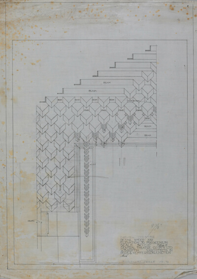Capitol Theatre and Office Building, Melbourne, Australia, Elevation