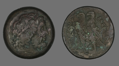 Coin Depicting the God Zeus
