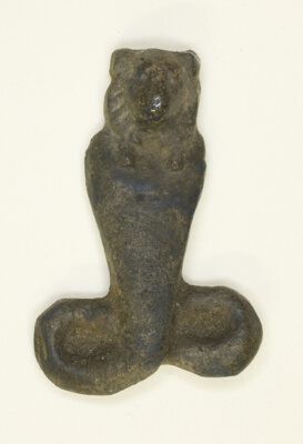 Amulet of a Lion-Headed Cobra