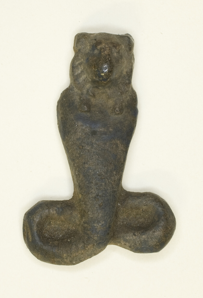 Amulet of a Lion-Headed Cobra