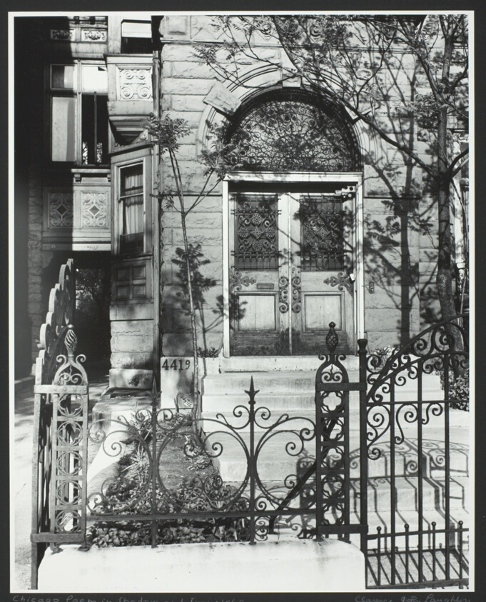 Chicago Poem in Shadow and Iron, 4419 Drexel Boulevard
