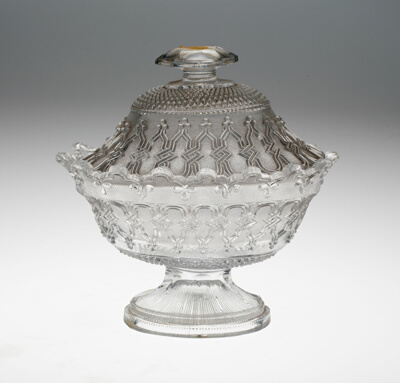 Covered Bowl and Stand