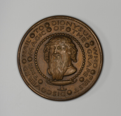 Medal Depicting Dionysos