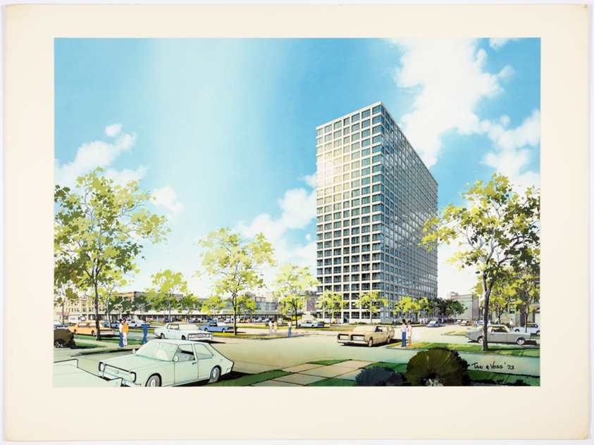 Twenty-Two Story Building, Rendering